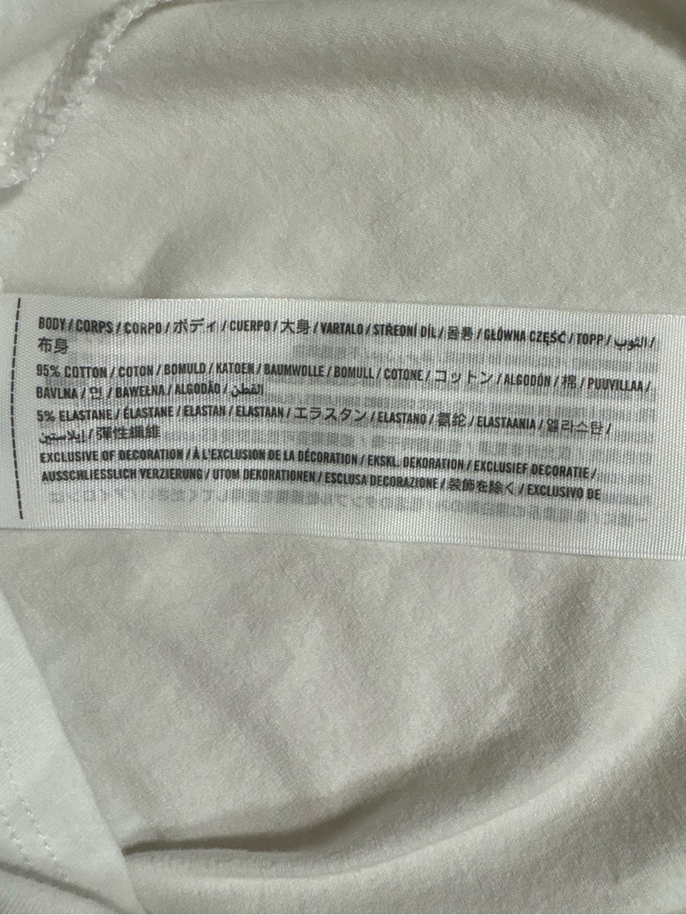 HOLLISTER CROPPED BABY TEE STRETCH SIZE M NWOT - Picture 6 of 9